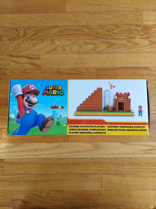 Super Mario Course Complete Playset w/ Mario Figure Jakks Toys, Fast Shipping