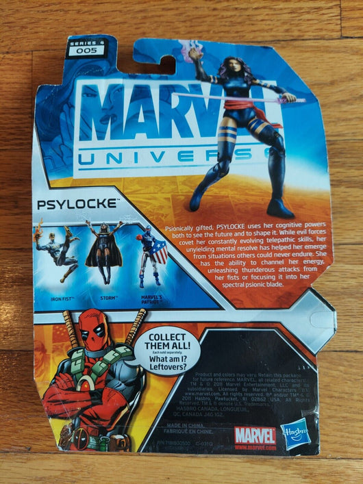 Marvel Universe (2011) - Psylocke (#005),Fast Shipping