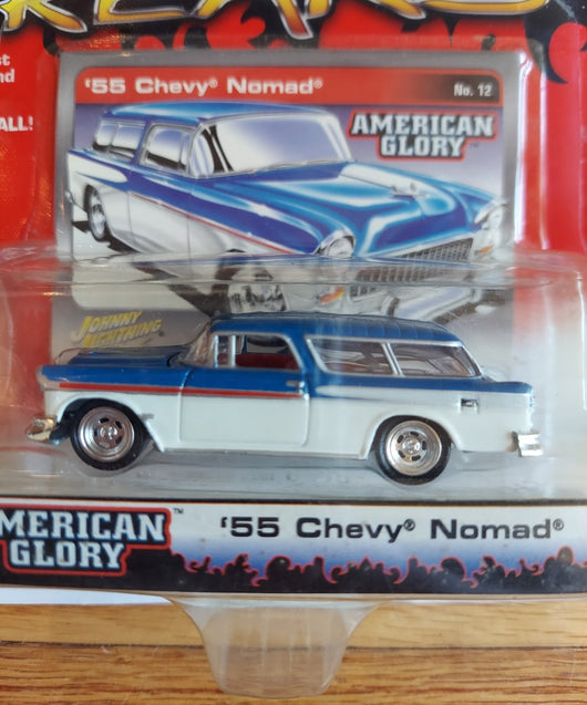 Johnny Lightning: Street Freaks - '55 Chevy Nomad - 1/64 Scale - Fast Shipping!