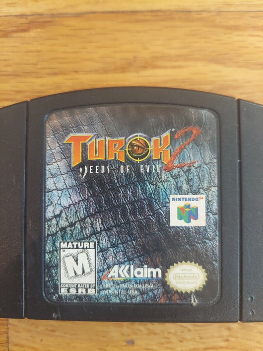 Turok 2: Seeds Of Evil - N64, Works, Fast Shipping!