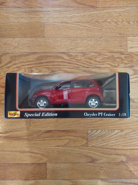 Maisto Special Edition Chrysler PT Cruiser  1:18 Scale Diecast Red New In Box