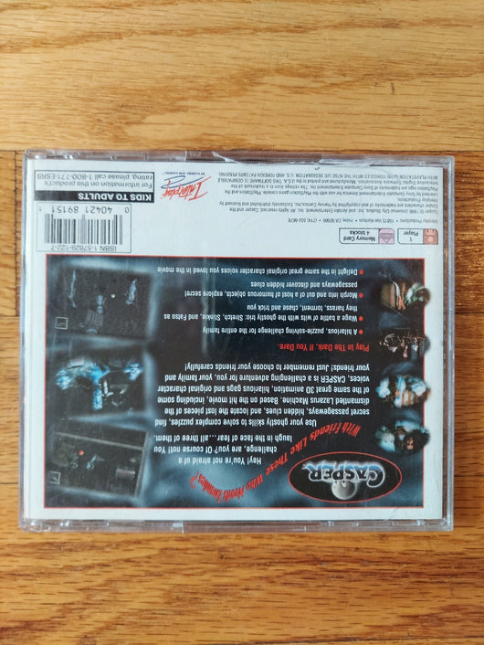 Casper (CIB W/Registration Card) - PS1, Works, Fast Shipping