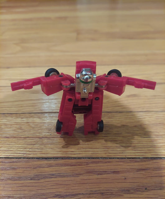 Vintage Bandai 1984 Go-Bots: Sparky - MRT-43 Pontiac Fiero Machine Robo Tonka