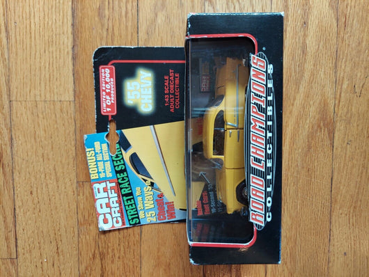 Road Champs Collectibles: Chevy 5 Car Lot ('55 Chevy, '55 Chevy W/Flames, '69...