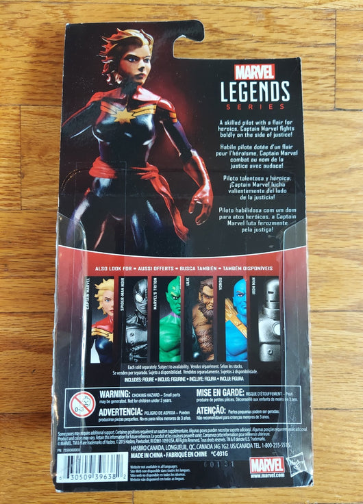Marvel's Legends Series (2015) - Captain Marvel B6401 Avengers, Fast Shipping!