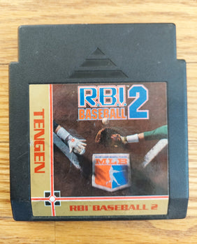 RBI Baseball 2 - NES Game Arcade Sports MLB Simulation, Works, Fast Shipping!