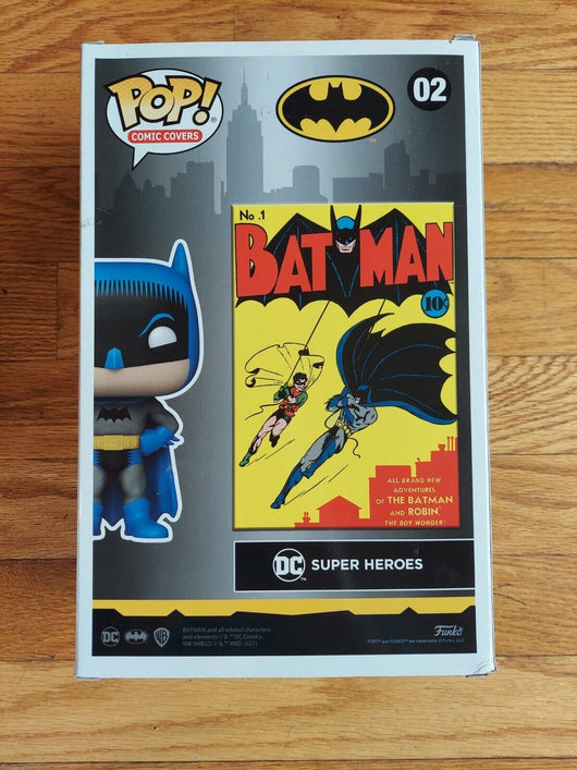 Funko Pop! Comic Book Cover DC Comics - Batman #02, New, Fast Shipping!