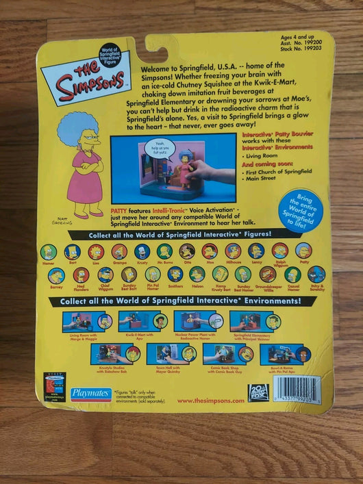 Playmates: The Simpsons Intelli-Tronic Voice Activation - Patty Bouvier