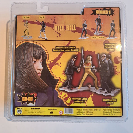 Kill Bill Vol. 1 Go-Go Yubari Action Figure NECA Series 1 2004,New ,Fast Ship