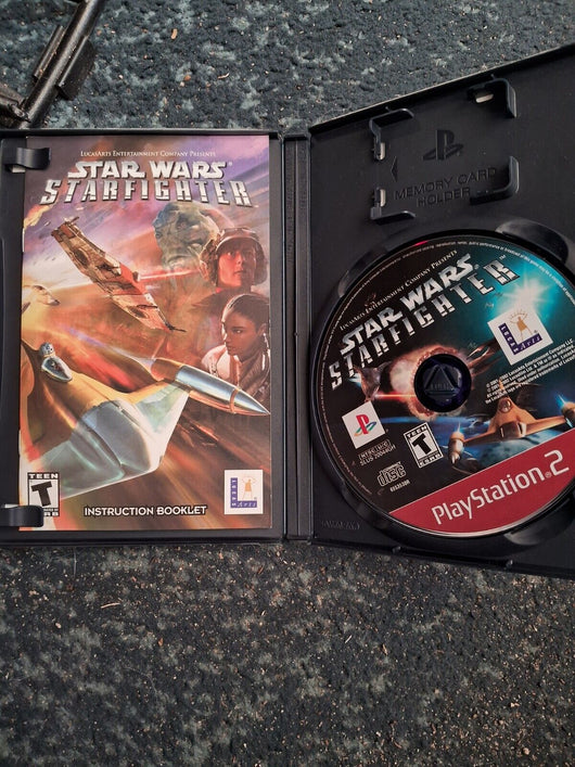 Star Wars: Starfighter (PlayStation 2, 2002) Complete w/ Manual - Fast  Shipping