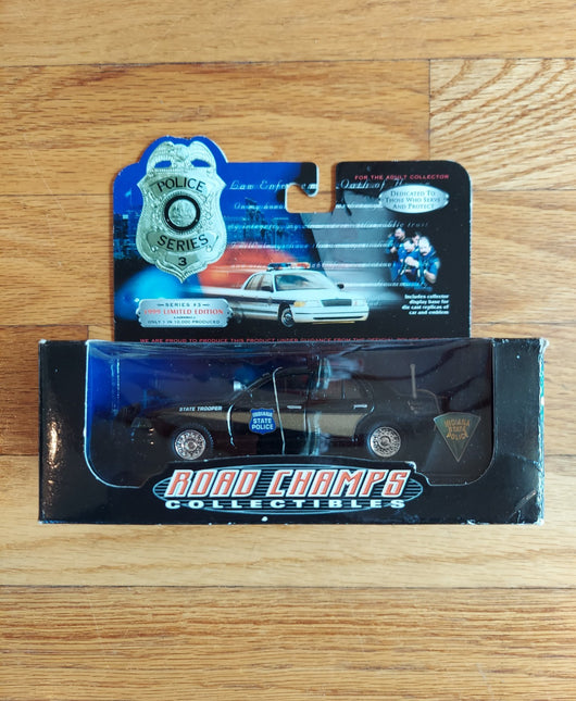 Road Champs Collectibles: Police Series 3 - 1/43 Scale - Indiana State Police