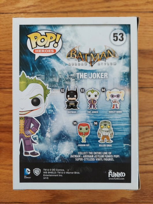 Funko Pop! The Joker #53 (Hot Topic Exclusive Pre-Release) - Vinyl Figure - NEW