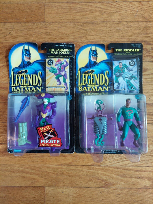 Legends Of Batman - Villain Combo (Pirate Joker & The Riddler), FAST SHIPPING!