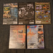 Playstation 2 Five game action lot. Medal of honor games, top gun,etc. Works