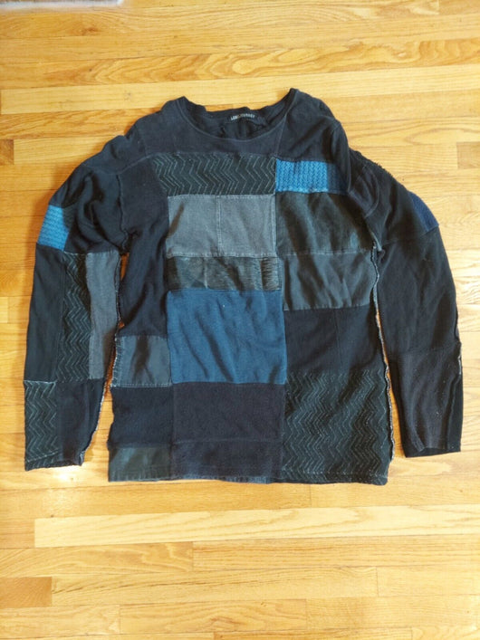 Long Journey: Long Sleeve Patches Design - Men's Super Medium,Fast SHIPPING 