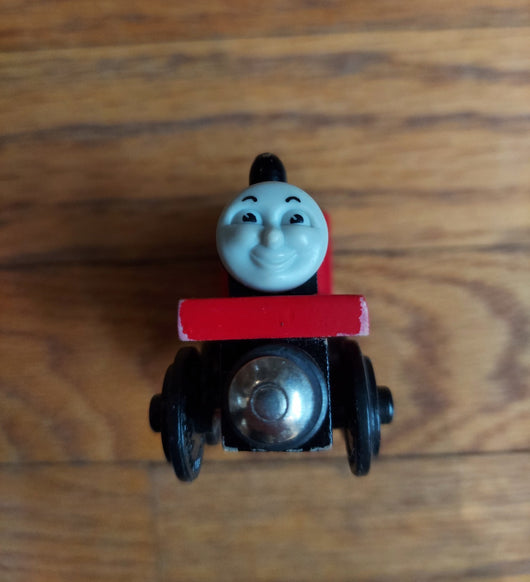 Thomas & Friends Wooden Railway Train & Tender (1996) - James - Limited Release