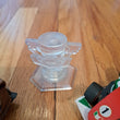 Lot Of 4 Disney Infinity Cars Figures Crystal Trophy McQueen Mater,Fast Shipping