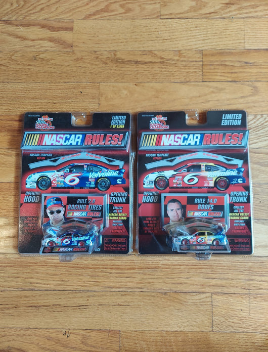 Racing Champions: Nascar Rules! #6 Mark Martin Combo - 1/64 Scale - NEW Sealed