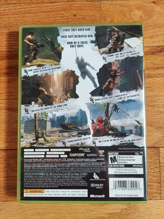 Bionic Commando - Xbox 360, Fast Shipping!