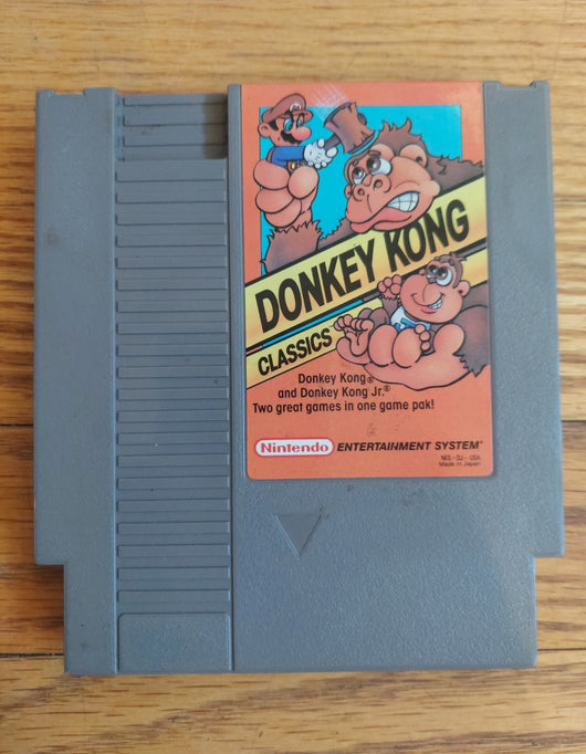 Donkey Kong Classics (Cartridge Only) - NES Game - Action & Adventure Platformer