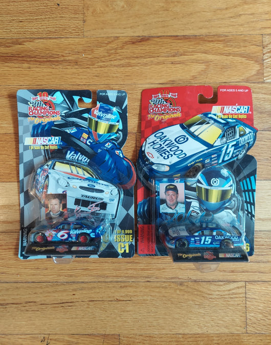 Racing Champions: The Originals - Nascar 10 Year Anniversary Combo (#6 & #15)
