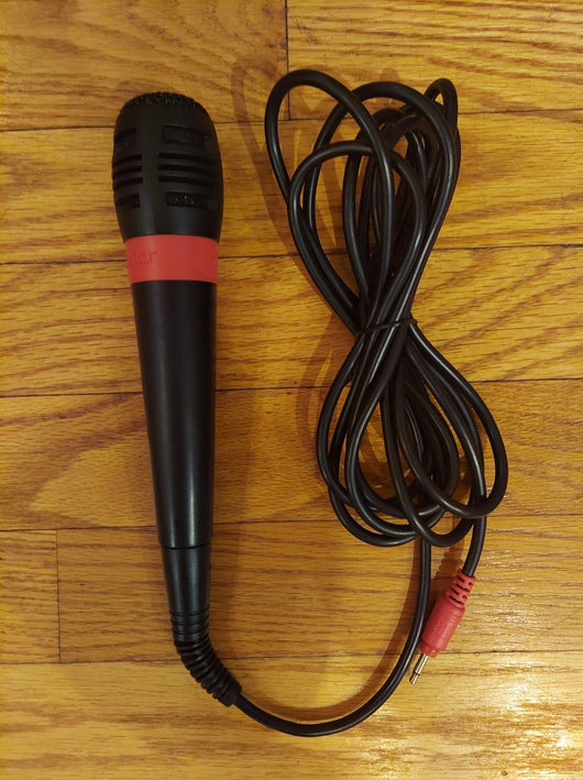 Red Singstar Mic W/USB Converter & Singstar Vol. 2 For PS3 - Fast Shipping!