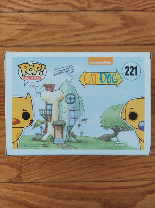Funko Pop! Catdog - Catdog #221 (2017 Summer Convention Exclusive/Flocked) - NEW