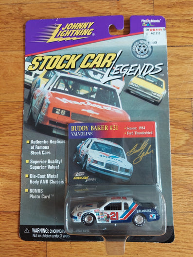 Johnny Lightning: Stock Car Legends - #21 Buddy Baker - Ford Thunderbird - 1/64