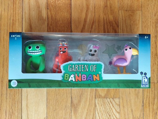 Garten Of Banban (4 Figure Pack): Jumbo Josh, Banban, Banbaleena, Opila Bird