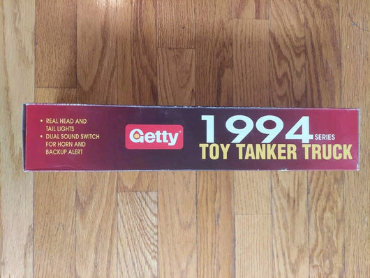 1994 Series Getty Toy Tanker Truck 1st in a Collectors Series, NEW, FAST SHIP