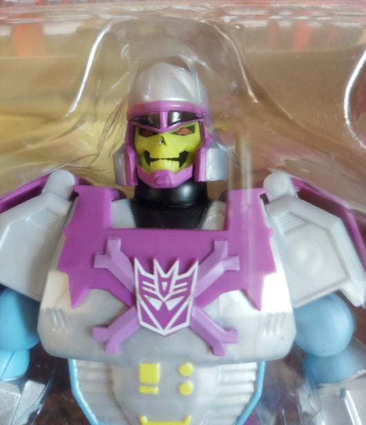 Mattel MOTU Masters Of The Universe X Transformers - Megatron Armor Skeletor NEW
