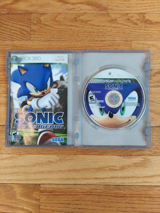 Sonic The Hedgehog (Platinum Family Hits) (CIB) - Xbox 360, Fast Shipping!