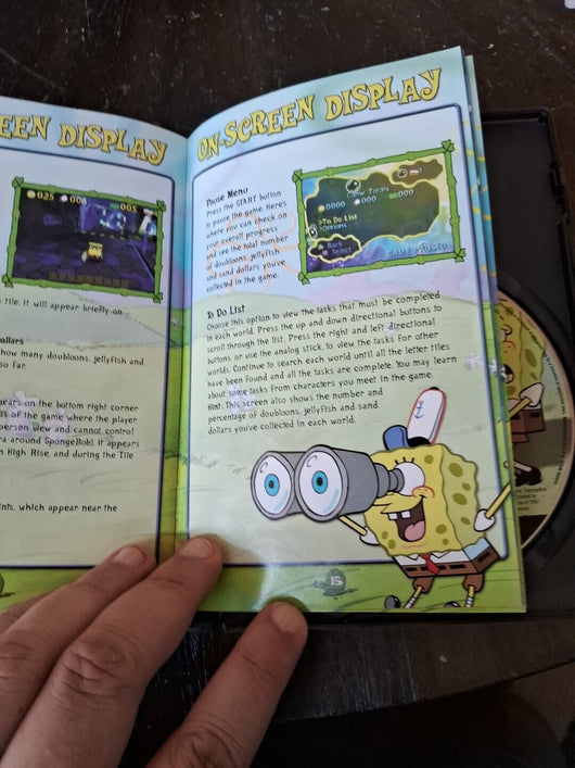 SpongeBob Squarepants Revenge of the Flying Dutchman - PlayStation 2 Ps2 - CIB 