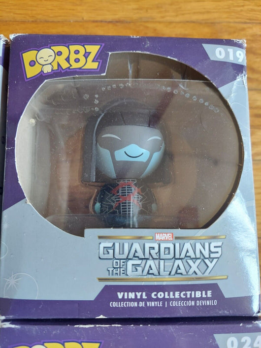 Funko! Dorbz: Guardians Of The Galaxy Bundle (Starlord #013, Drax #017...,New