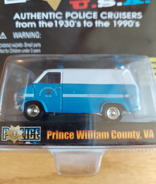 Racing Champions: Police U.S.A. - Prince William County, Virginia Jail Transport