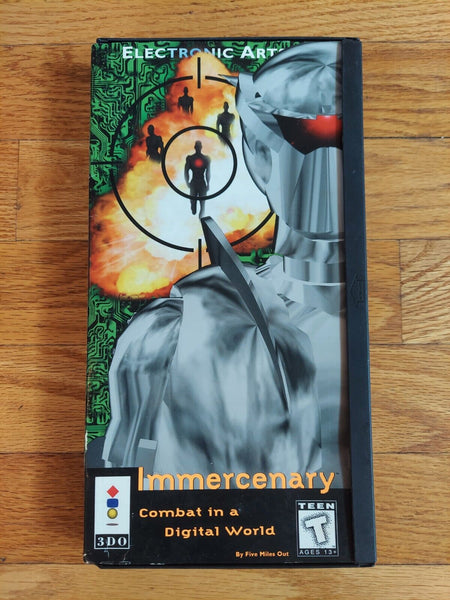 Immercenary (Box, Disc) 3DO - No Manual, Tested, Works, FAST SHIPPING, RARE!