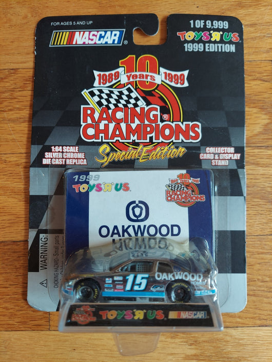 Racing Champions: 10 Year Anniversary Special Edition Nascar - 5 Car Lot - 1/64