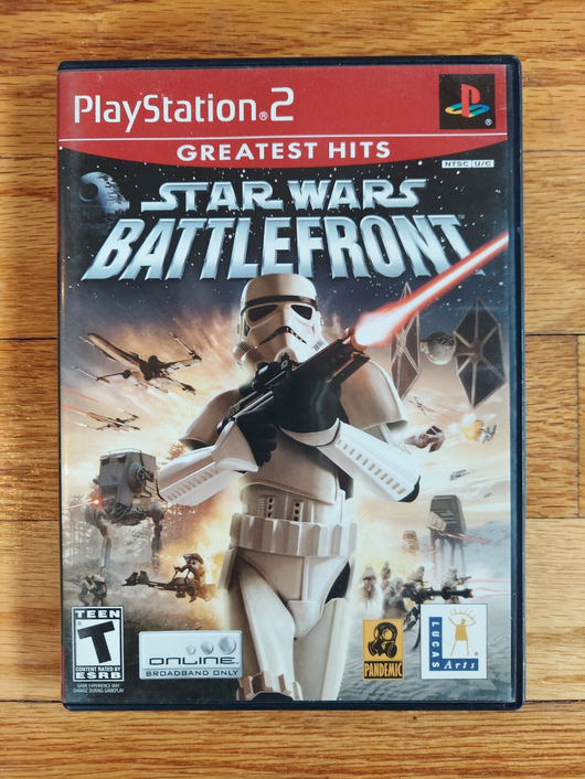 Star Wars Battlefront (Greatest Hits) (CIB) & Star Wars Battlefront II (Greatest