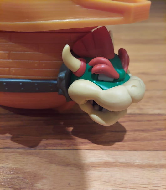 Nintendo Bowser's Air Ship Playset - Super Mario Deluxe -Incomplete Tested/Works