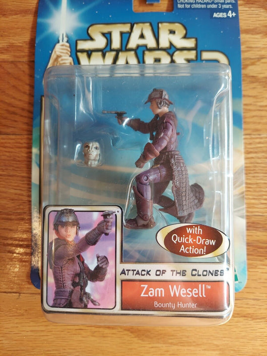 Star Wars: Attack Of The Clones 9 Figure Lot Boba Fett, Obi-Wan Kenobi,Fast Ship