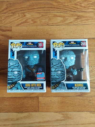 Funko Pop! Korg Combo (Korg #269 & Korg With Miek #391 (2018 Fall Convention))
