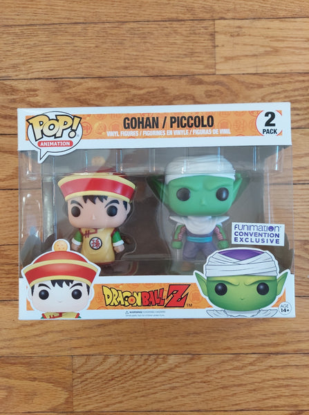 Funko Pop! Dragonball Z - Gohan & Piccolo 2 Pack Funimation Convention Exclusive