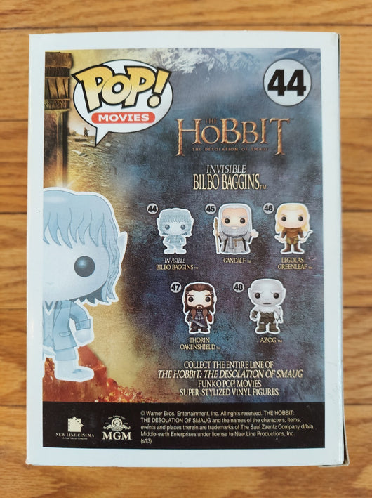 Funko Pop! The Hobbit - Invisible Bilbo Baggins #44 - Vinyl Figure - NEW in Box