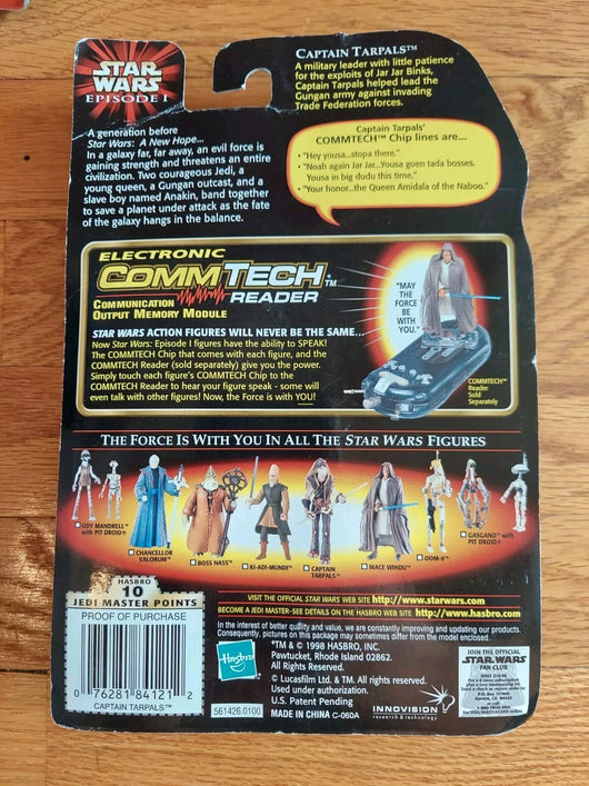Star Wars Episode 1: 5 Figure Lot (Captain Tarpals, Anakin Skywalker (Naboo),...