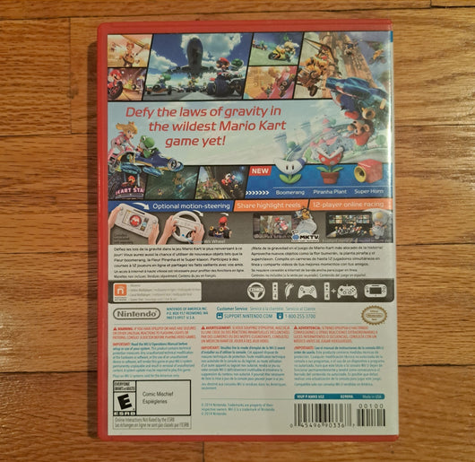 Mario Kart 8 (CIB) - Nintendo Wii U - Kart Racing Game - Works Fast Shipping!