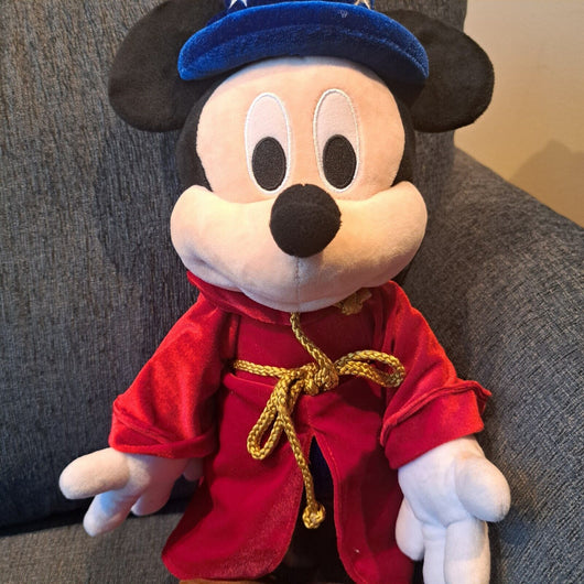 Disney Parks Fantasia Sorcerer Mickey Mouse Plush 23