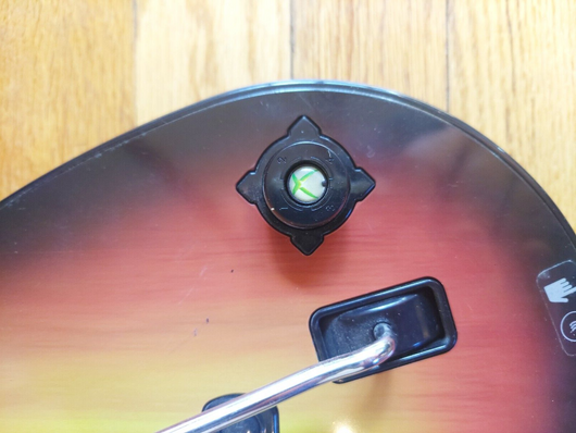 Guitar Hero Sunburst Wireless Guitar For Xbox 360 (No Battery Cover), Fast Ship!