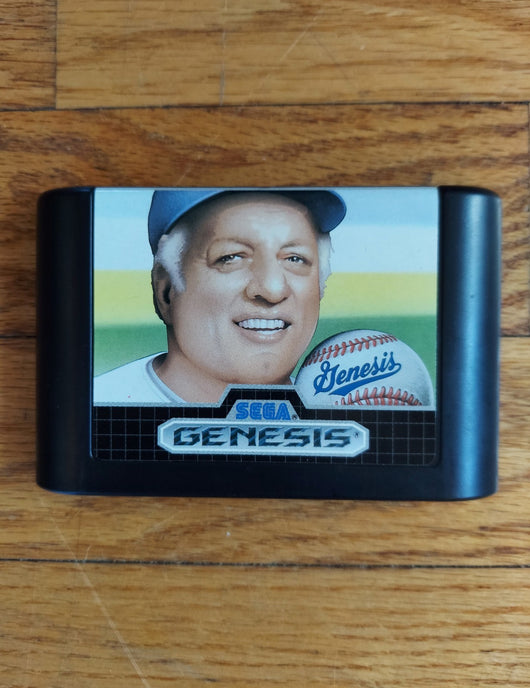 Tommy Lasorda Baseball (CIB) - Sega Genesis Game Sports, Works, Fast Shipping!