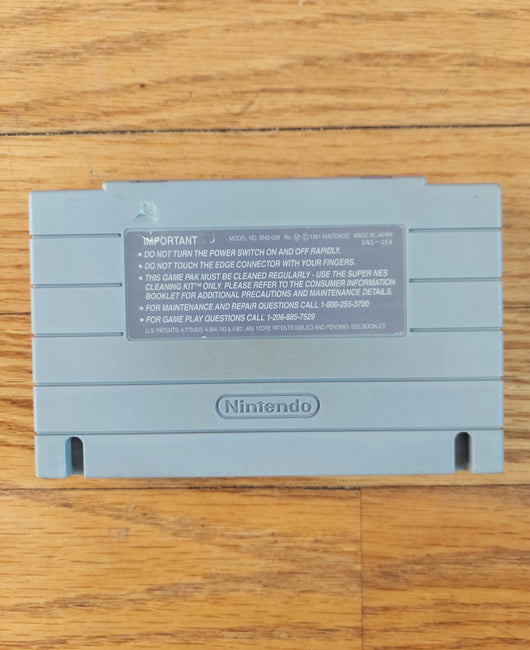 F-Zero - SNES Game Racing Grand Prix Sci-Fi Retro Classic, Works, Fast Shipping!