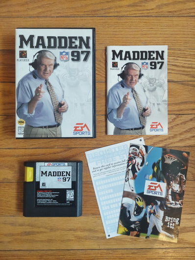 Madden NFL 97 (CIB) - Sega Genesis Game - American Football Simulation - Works!